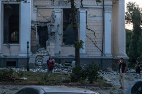 Consequences of a massive missile attack in Odesa