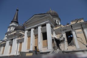Consequences of a massive missile attack in Odesa