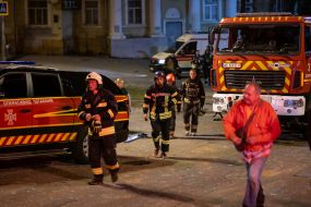 Consequences of a missile attack on the Dnipro