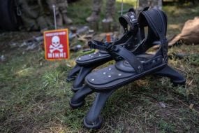 Servicemen of the 128th Territorial Defense Brigade took part in demining training