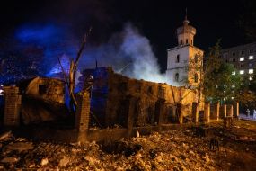 Наслідки обстрілу Запоріжжя