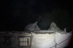 Наслідки обстрілу Запоріжжя