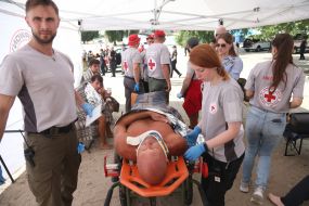 water rescue exercises