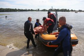 water rescue exercises