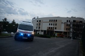 Consequences of the rocket attack on Zaporozhye