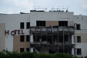 Consequences of the rocket attack on Zaporozhye