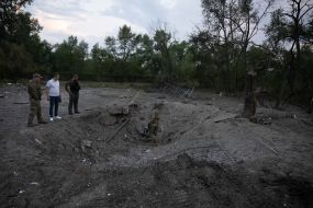 Consequences of the rocket attack on Zaporozhye