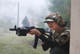 Training on preparation for national resistance for the civilian population