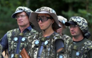 Training on preparation for national resistance for the civilian population