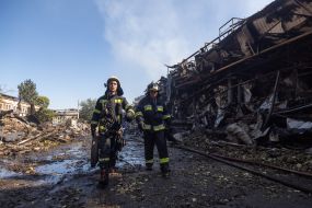 Consequences of the attack of Russian missiles and drones in Odessa