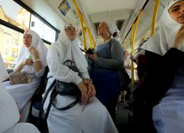 Nuns in a bus
