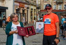 Maria Rusnyk and Ivan Balashov