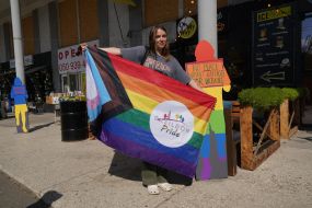 Participants of the march as part of "KharkivPride"