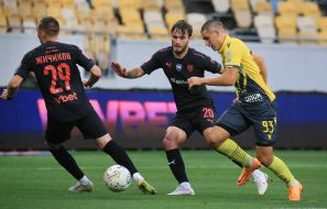 Игровой момент матча