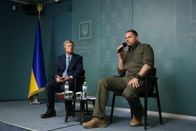 Andriy Yermak and Michael McFaul