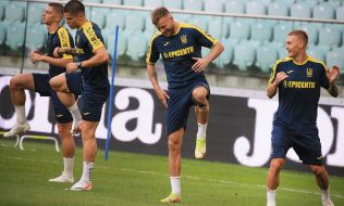 Training of the Ukrainian national football team