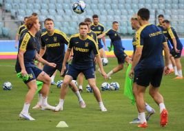 Training of the Ukrainian national football team