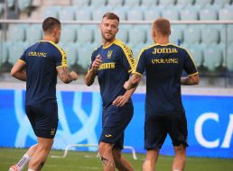 Training of the Ukrainian national football team