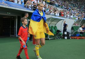 Euro 2024 qualifying match. Ukraine-England