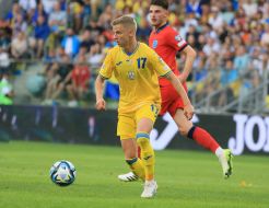 Euro 2024 qualifying match. Ukraine-England
