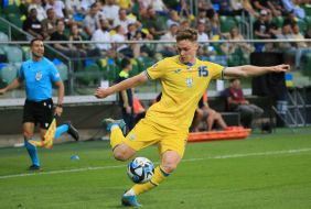 Euro 2024 qualifying match. Ukraine-England