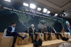 Participants of the 18th annual Yalta European Strategy (YES)-2023 forum