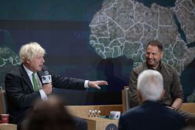 Boris Johnson, Andriy Yermak