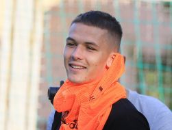 Данило Сікан відвідав тренування юних футболістів у Львові