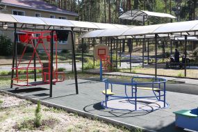 Restored rehabilitation center in Lyutezh