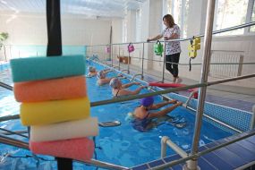 Restored rehabilitation center in Lyutezh