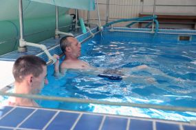 Restored rehabilitation center in Lyutezh