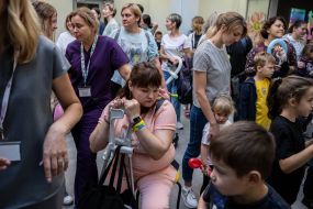 Opening of a children's space at the National Children's Specialized Hospital "OHMATDYT"