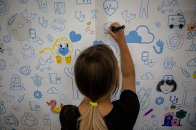 Opening of a children's space at the National Children's Specialized Hospital "OHMATDYT"