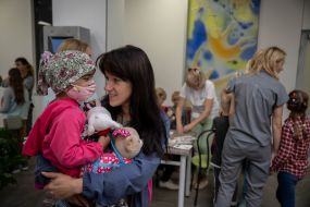 Opening of a children's space at the National Children's Specialized Hospital "OHMATDYT"