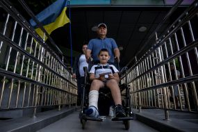 Opening of a children's space at the National Children's Specialized Hospital "OHMATDYT"