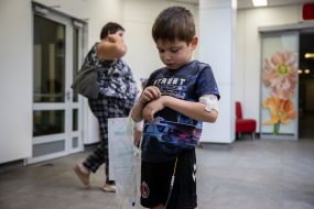 Opening of a children's space at the National Children's Specialized Hospital "OHMATDYT"