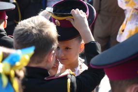 School cadets of Lyceum 23 "Cadet Corps"