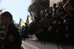 School cadets of Lyceum 23 "Cadet Corps"