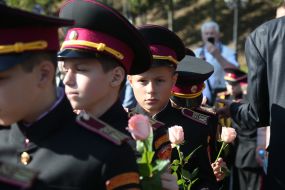 School cadets of Lyceum 23 "Cadet Corps"