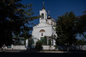 Church of the Exaltation of the Cross in the city of Izyum, Kharkiv region