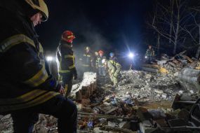 Rocket attack on the village of Groza (Kharkiv region)