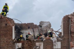 Consequences of the missile attack on Kharkiv