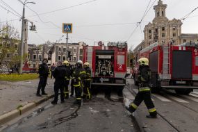 Consequences of the missile attack on Kharkiv