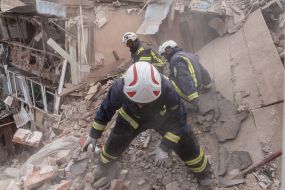 Consequences of the missile attack on Kharkiv