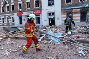 Consequences of the missile attack on Kharkiv