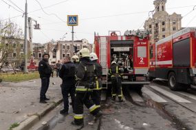 Consequences of the missile attack on Kharkiv