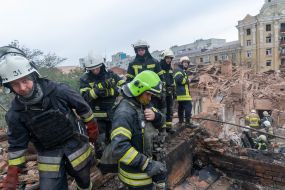 Consequences of the missile attack on Kharkiv