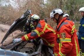 Consequences of the missile attack on Kharkiv