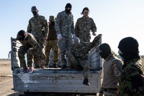 Тренировка новобранцев РДК