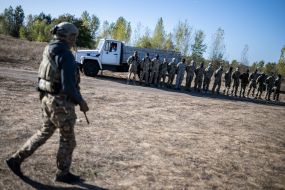 Тренировка новобранцев РДК